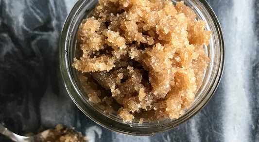 diy vanilla sugar body polish recipe from Fawn Lily Botanica