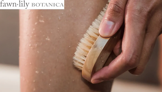 How to Dry Brush Your Skin Fawn Lily Botanica