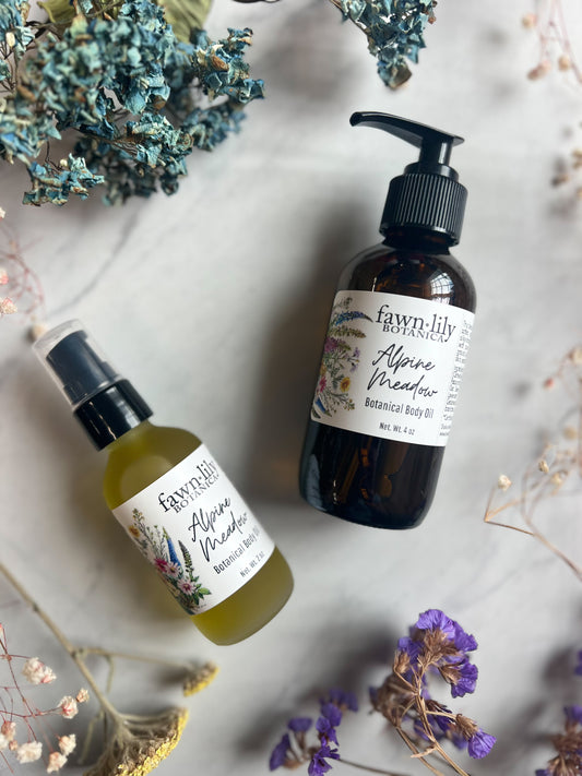 ALPINE MEADOW BODY OIL - NEW!