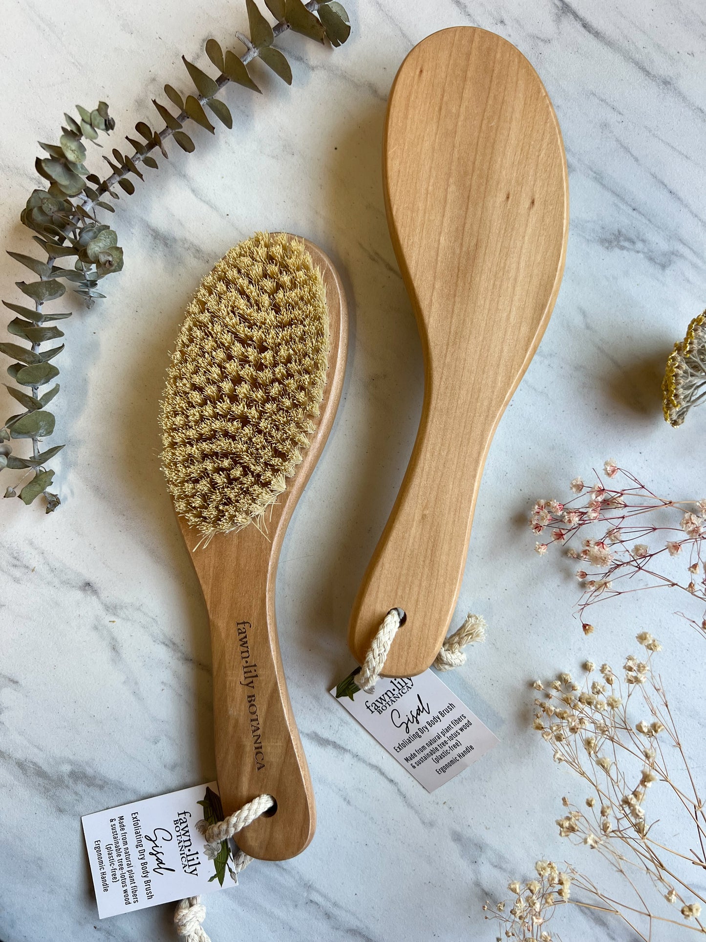 Fawn Lily Botanica | Ergonomic curve handle Dry Brush