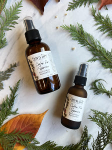 Cedar, Fir + Spruce Magnesium Mist | Fawn Lily Botanica - botanical infused magnesium oil, pure and concentrated herbal formulas