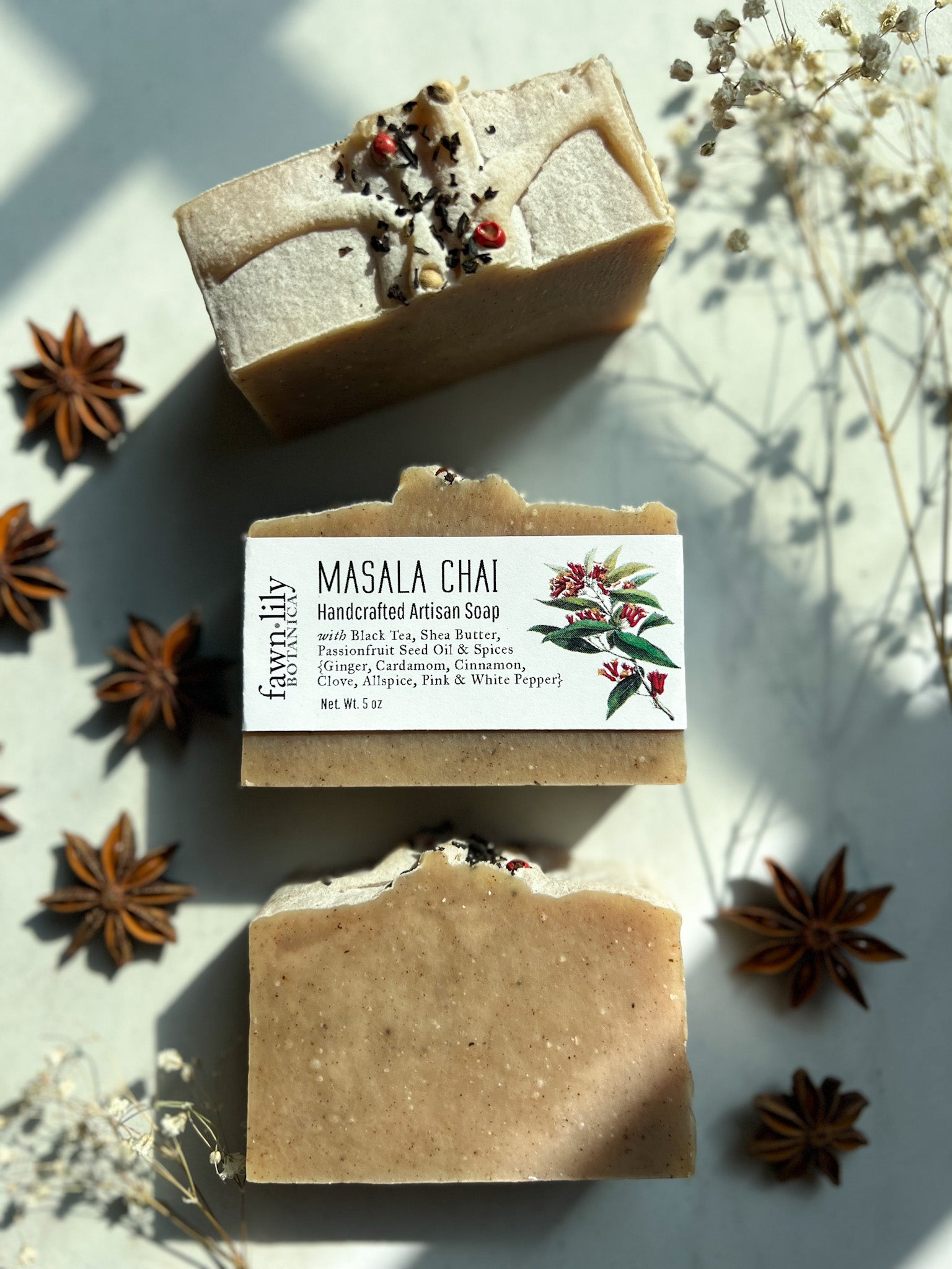 Chai Tea Shea Magic Luxury Soap - Sunburst Soaps