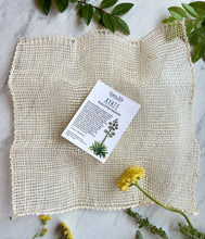 Load image into Gallery viewer, Ayate Botanical Fiber Washcloth | Fawn Lily Botanica - natural eco-friendly, sustainable, biodegradable botanical plant-based washcloth for body and bathing.
