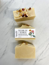 Load image into Gallery viewer, Soothing Oatmeal Botanical Artisan Soap | Fawn Lily Botanica
