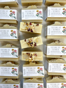 SOOTHING OATMEAL + BOTANICAL ARTISAN SOAP - LIMITED EDITION!
